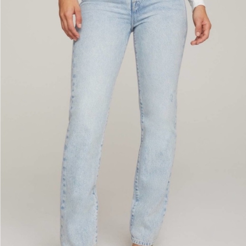 GOOD AMERICAN Good Boy Jeans in Blue643
